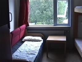 One of our two very comfortable rooms at Montana youth hostel, Bergen